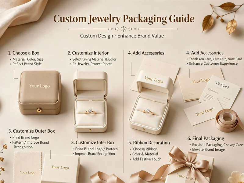 Custom jewelry packaging guide