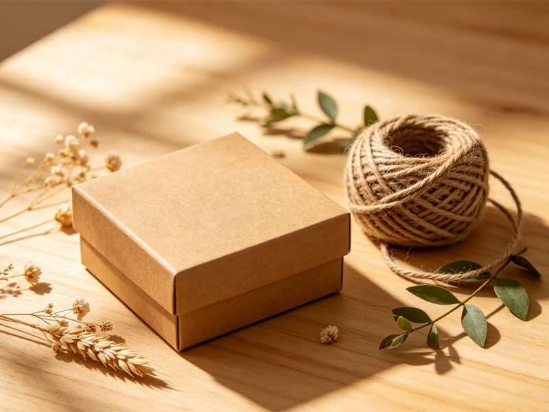 Sustainable jewelry packaging GRS recycled velvet