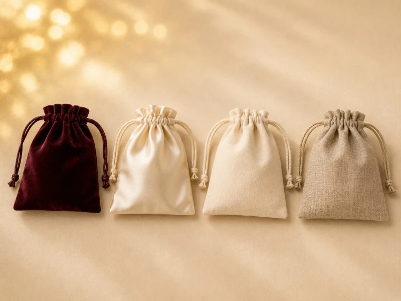 Velvet, Satin or Cotton-Linen: Choosing (and Inspecting) the Right Pouch