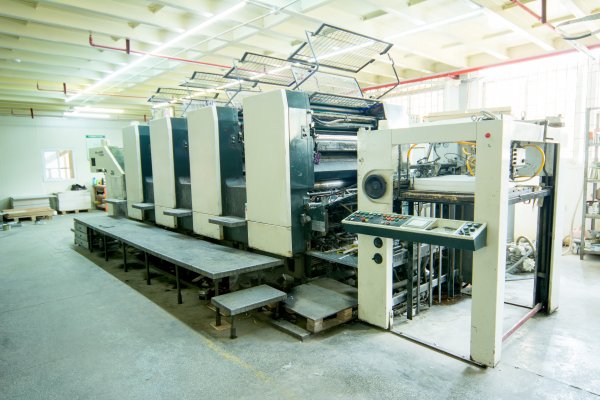Offset printing press — Genesis Bags Xiamen