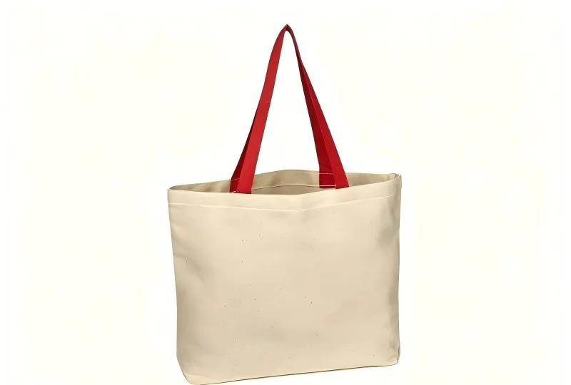 Luxury custom paper shopping bag with ribbon handle — Genesis Bags