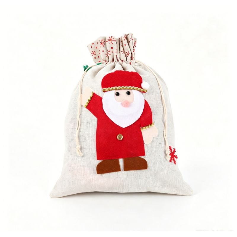 Linen pouch custom print