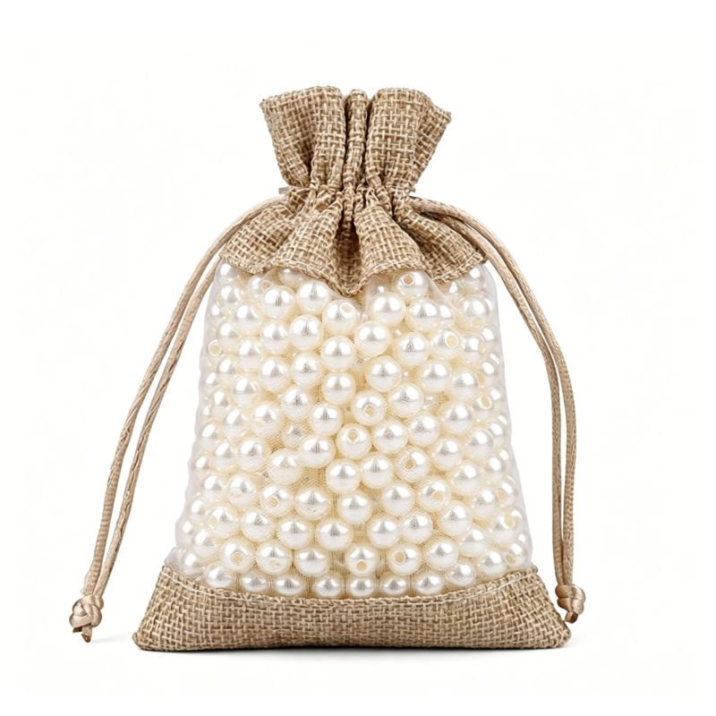 Linen pouch colour variety