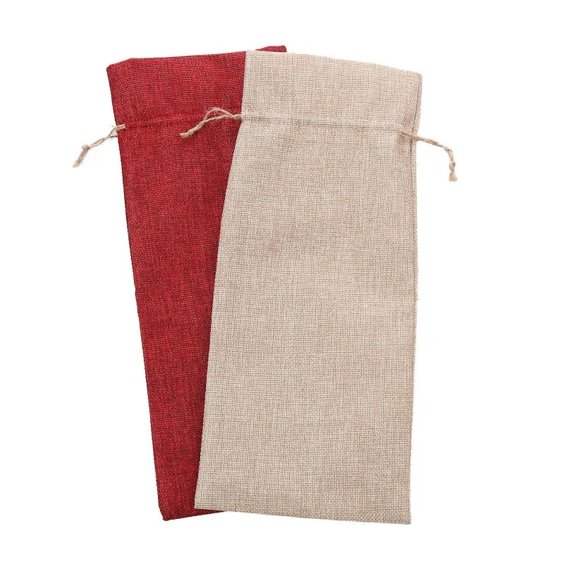 Linen drawstring bag bulk