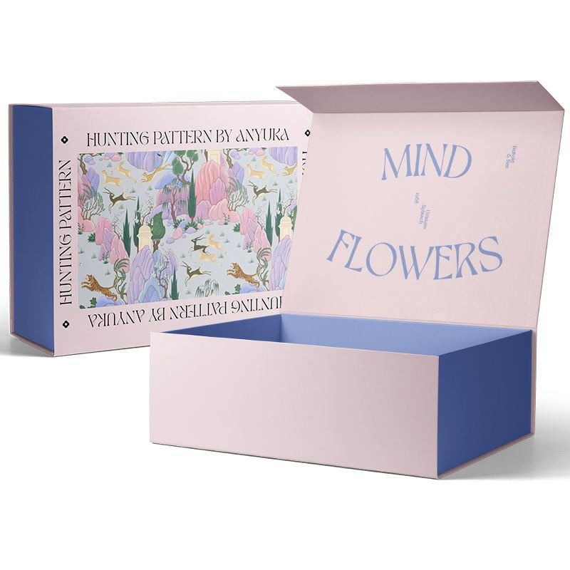 Magnetic gift box custom colour