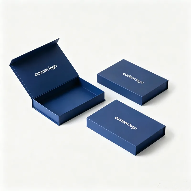 Magnetic gift box custom logo