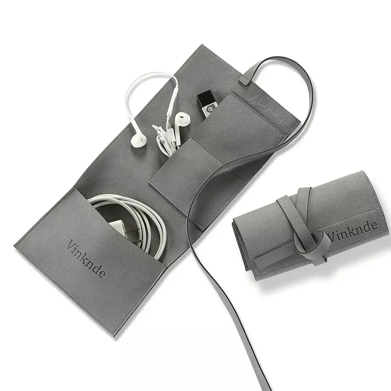 Microfiber pouch for electronics