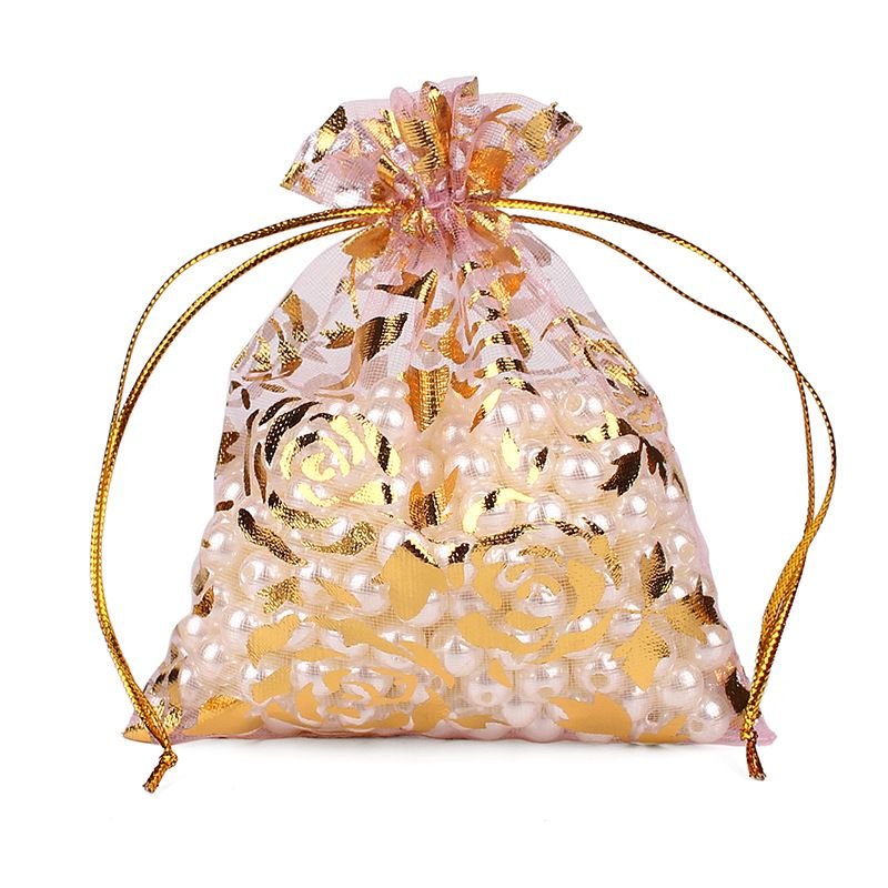 Organza jewelry display pouch