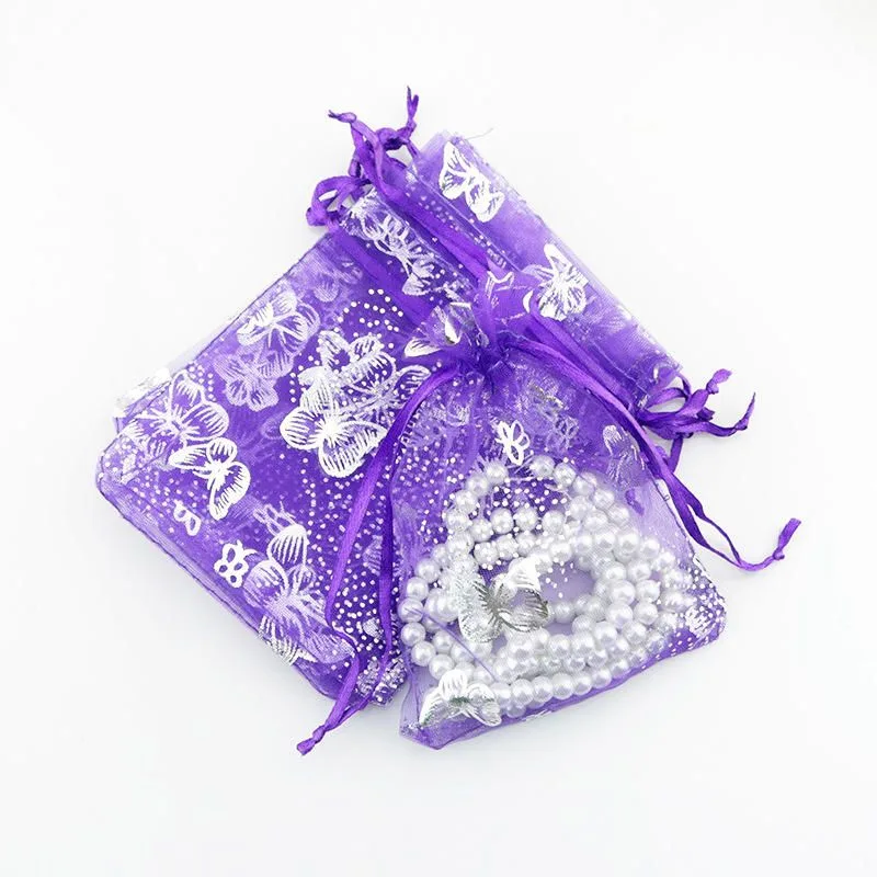 Organza pouch various colors