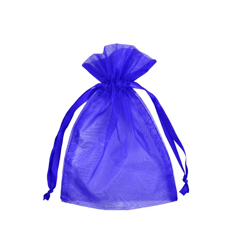 Organza pouch with ribbon