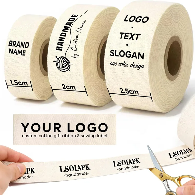 Custom cotton ribbon