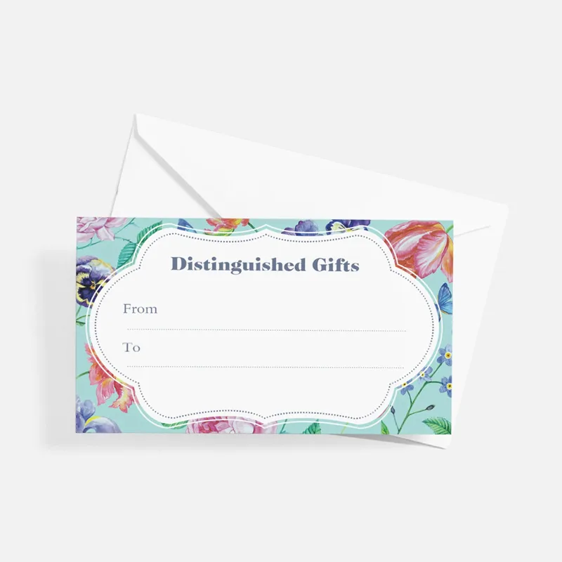 Custom gift card packaging