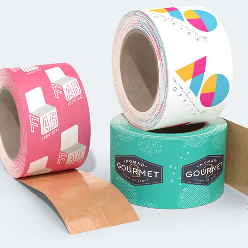 Custom printed packaging tape