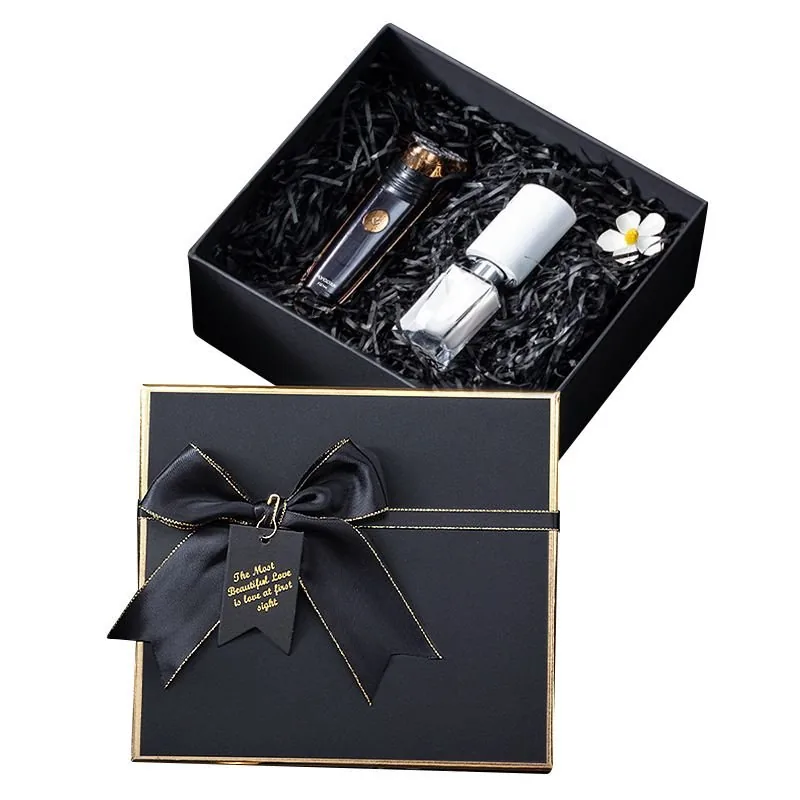 Custom rigid watch presentation box with fitted cushion insert — Genesis Bags