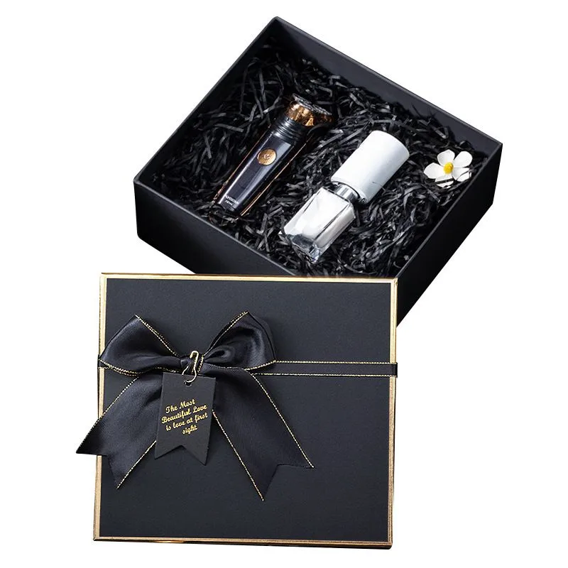 Rigid box with foam insert