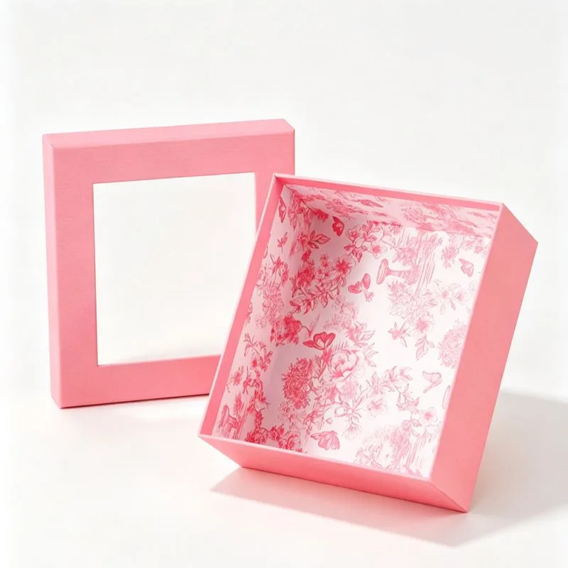 Window display rigid box
