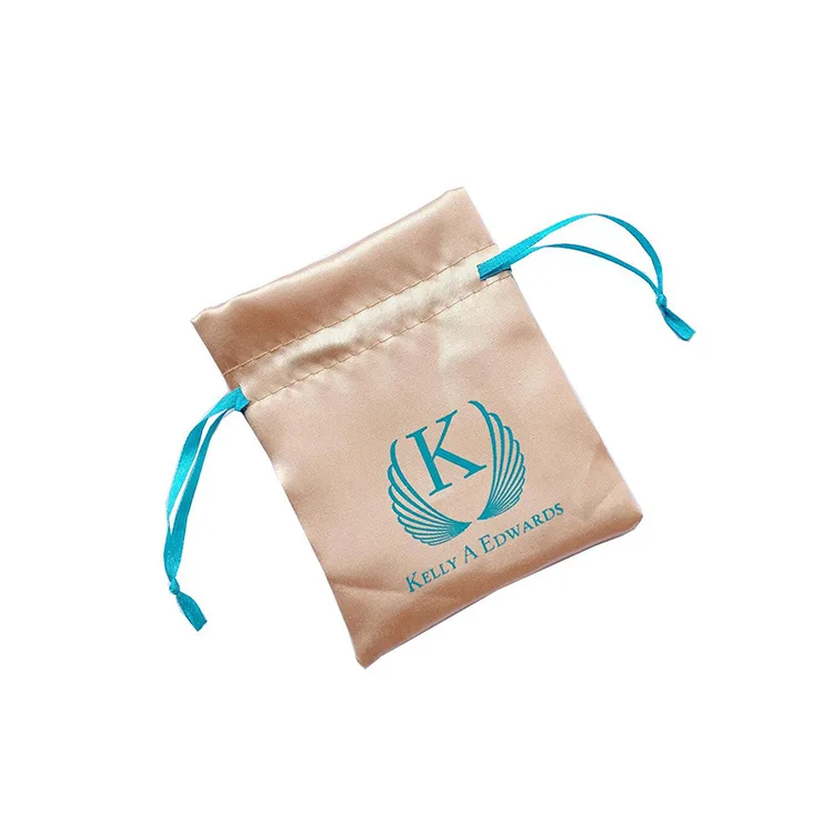 Custom satin pouch