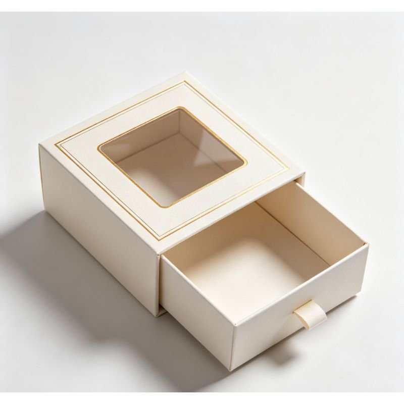Sliding drawer gift box