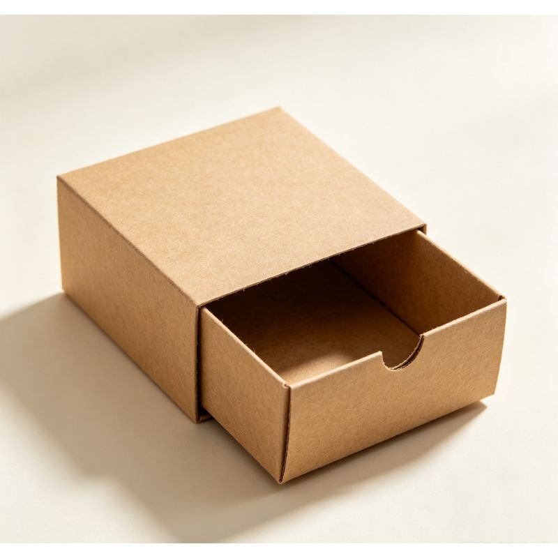 Sliding drawer box custom print