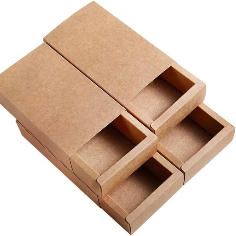 Kraft drawer box custom