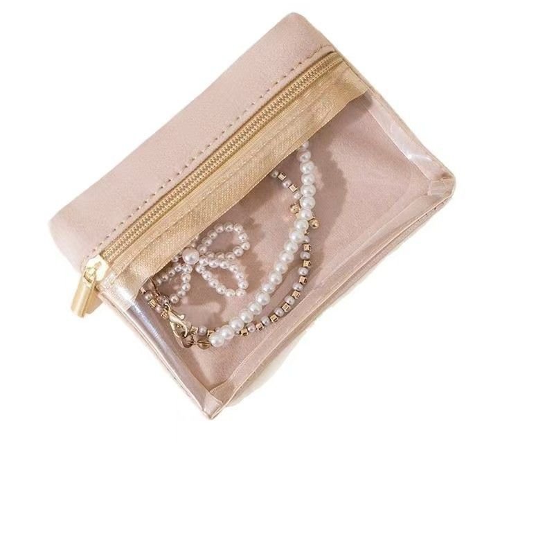 Velvet jewelry pouch custom logo
