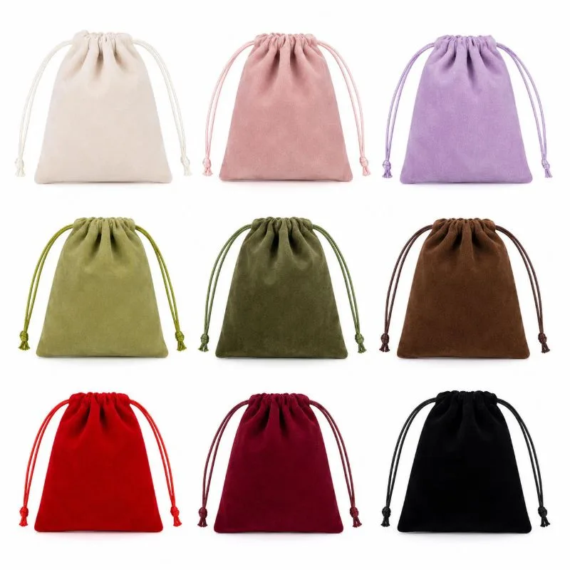 Velvet pouch wholesale